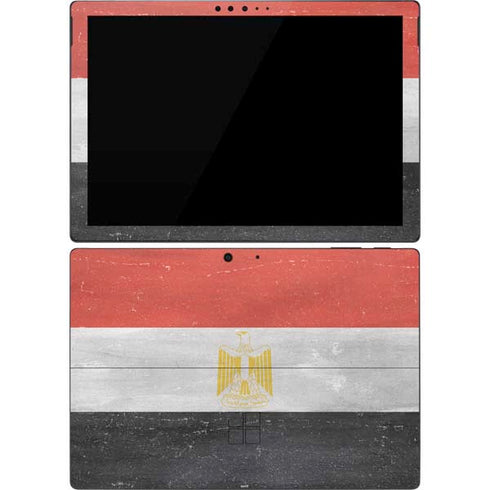 Egyptian Flag Distressed Surface Pro 7 Skin